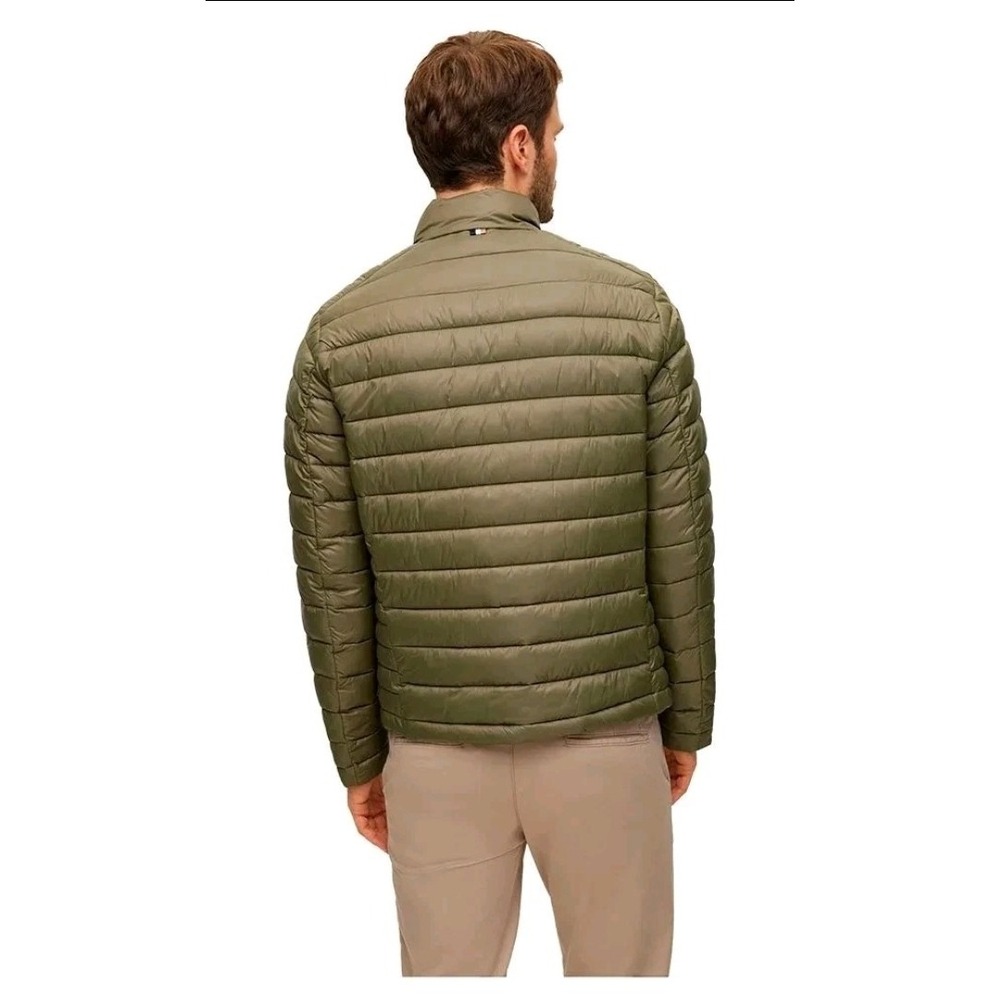 Hugo Boss Calanos Lightweight Puffer Jacket Open Green Men's Size 46R - NWT $298 - Picture 3 of 9